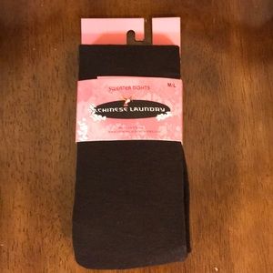 Chinese Laundry brown tights